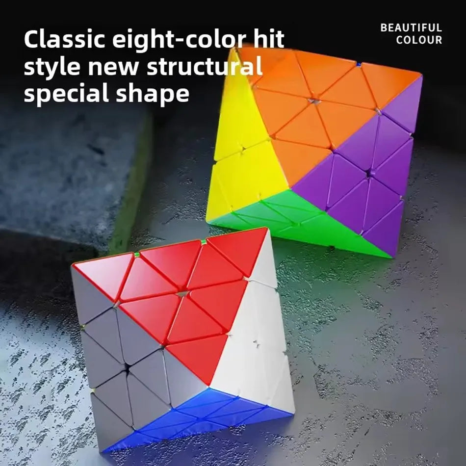ShengShou FTO Rotating Octahedron Magnetic Magic Cube Stickerless