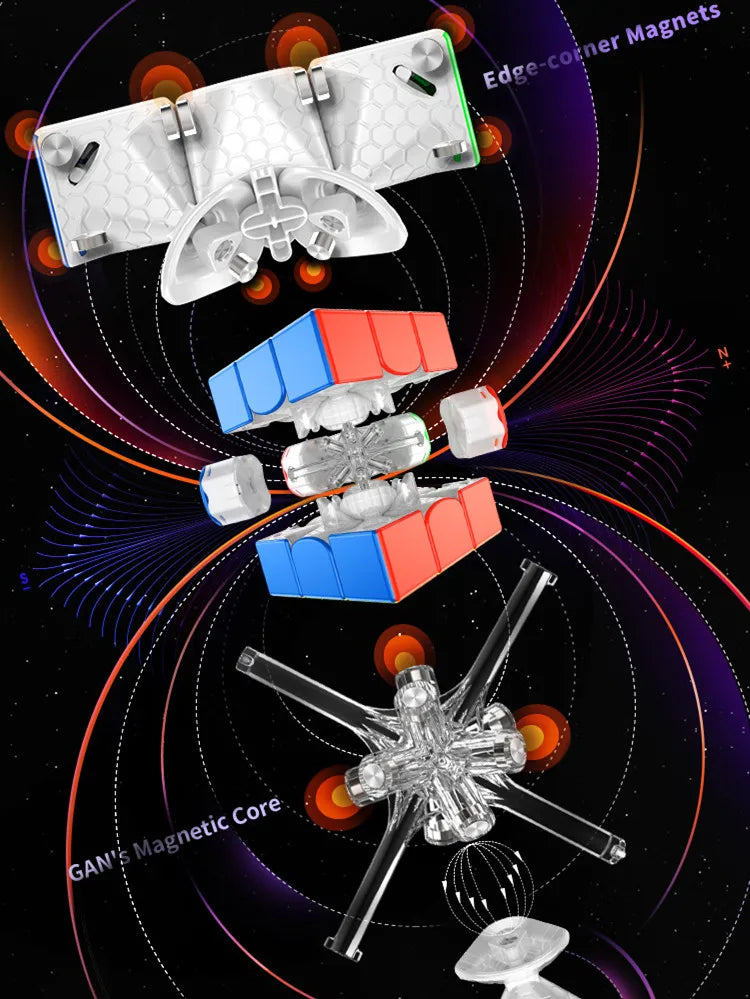 GAN 11 M Pro Magnetic Speed Cube 3x3x3 11m UV Professional Magic Cube