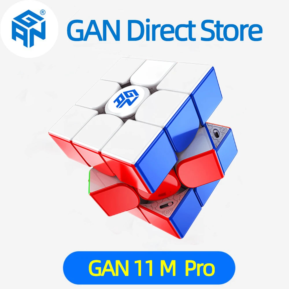GAN 11 M Pro Magnetic Speed Cube 3x3x3 11m UV Professional Magic Cube