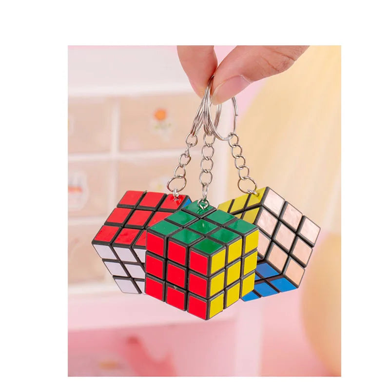 12/24/48/60 PCS 3x3x3cm Portes-Clés speedcubing
