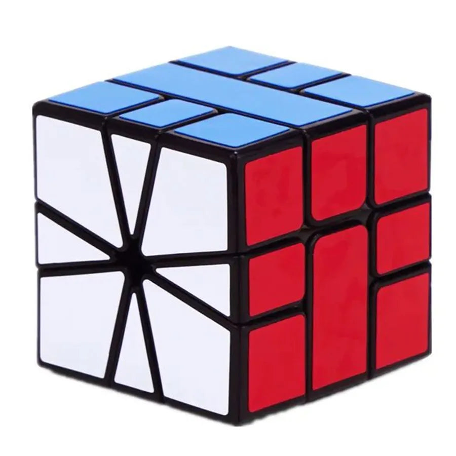 QIYI Speed Magic Cube 3x3x3 4x4x4 5x5x5 Puzzle Black Stickers Magic Cube