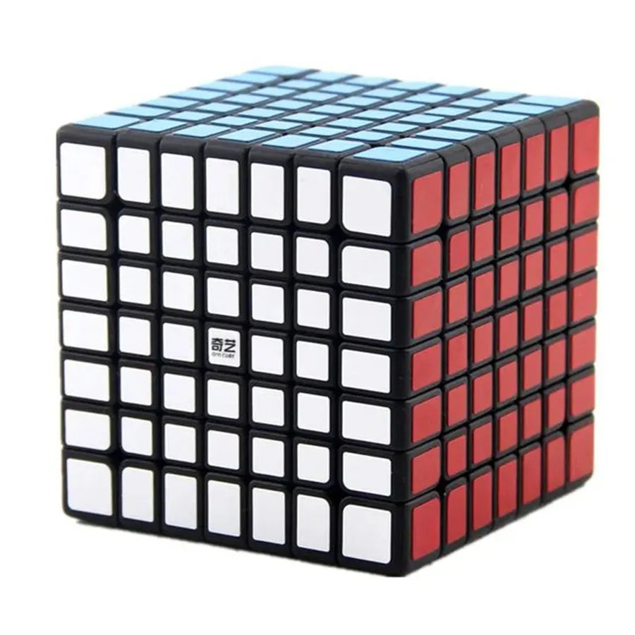 QIYI Speed Magic Cube 3x3x3 4x4x4 5x5x5 Puzzle Black Stickers Magic Cube