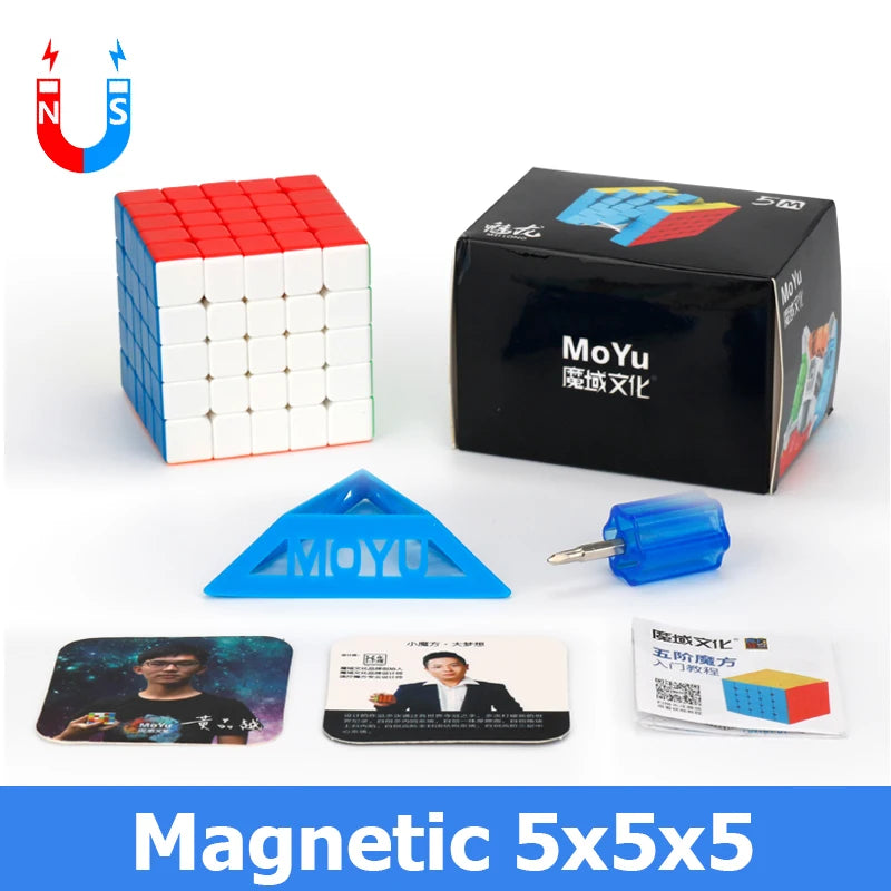 MoYu Meilong Magnetique 2x2 3x3 4x4 5x5 Magic Speed Cube